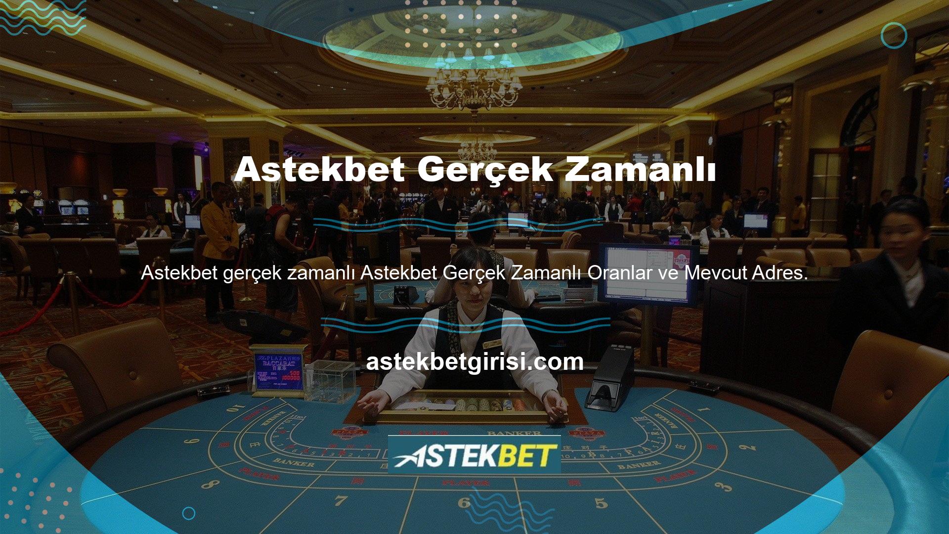 Canlı bir bahis şirketi olan Astekbet ilk canlı bahis sürecinden bu yana bahis sektöründe yer almaktadır